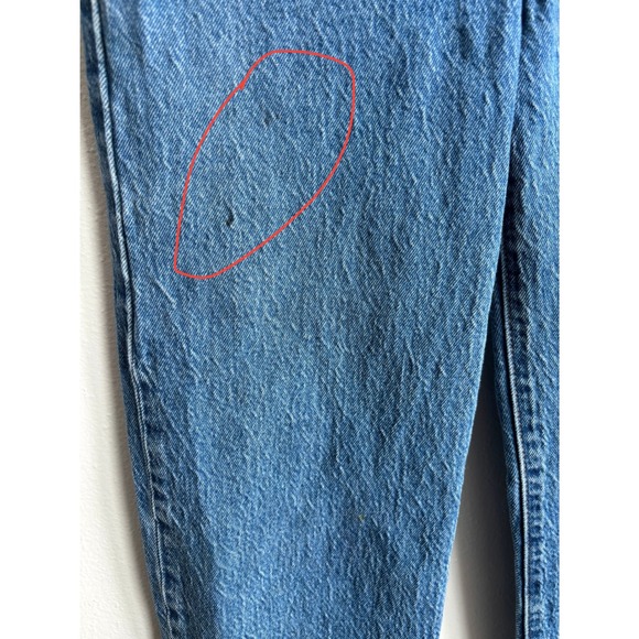 Levis Ribcage Straight Ankle Jean Women Medium Wash Blue High Rise (fits 25x27) - Picture 7 of 12